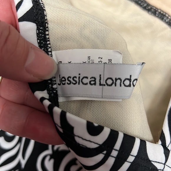 NWOT Jessica London size 16W tankini top - Picture 3 of 5